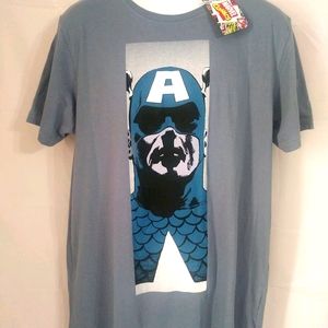 Marvel Comics MCU Captain America T Shirt